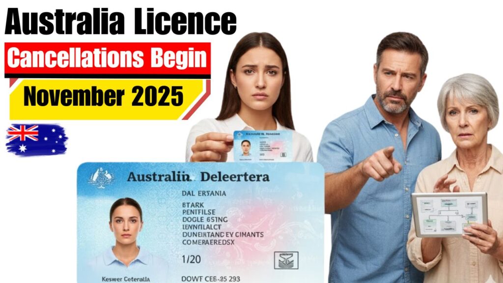 Australia Licence Cancellation